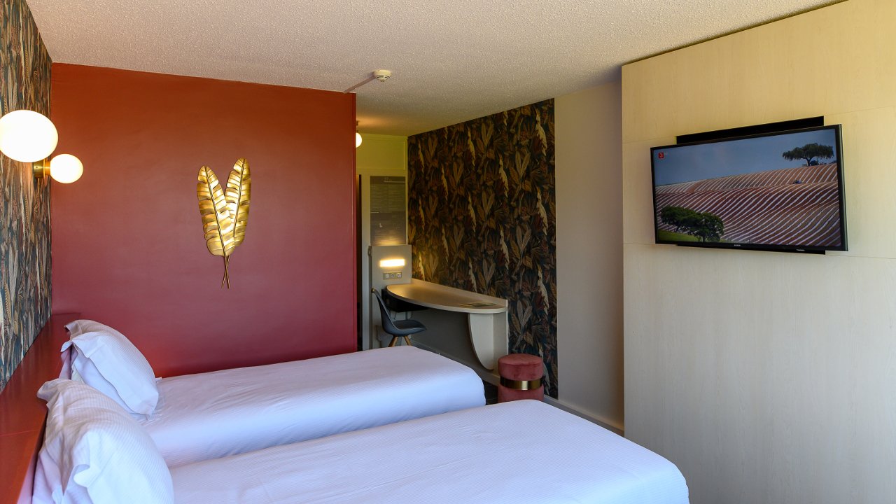 Les chambres Twins de L'hôtel du Lac Les chambres Twins de L'hôtel du Lac
